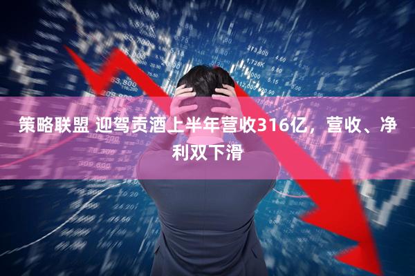 策略联盟 迎驾贡酒上半年营收316亿，营收、净利双下滑